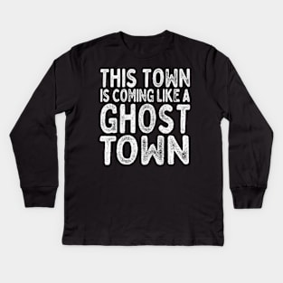 Ghost Town Kids Long Sleeve T-Shirt